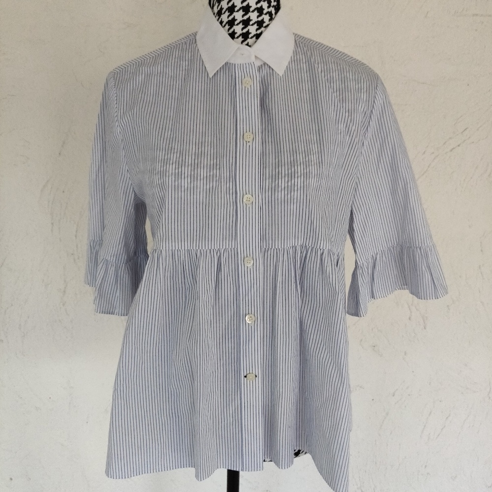 SOLD kate spade broome street stripe shirt blouse
